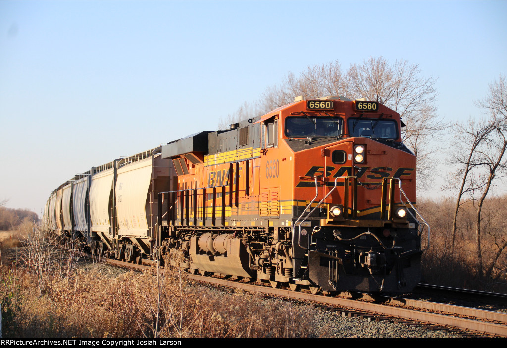 BNSF 6560 East